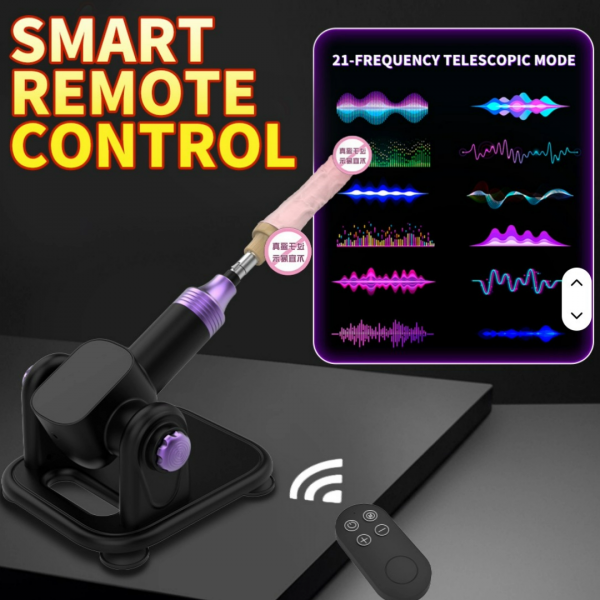Remote Control Sex Machine Telescopic Dildo (SKU 174) - Image 3