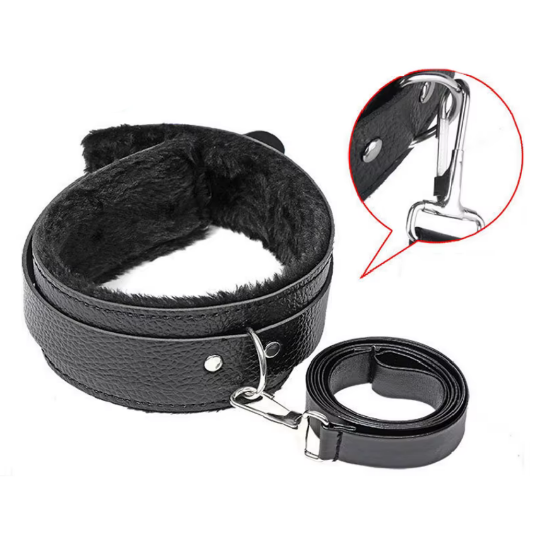 Bondage Restraint & Play Kit 7pcs BDSM Black (SKU 237) - Image 5
